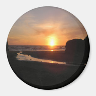 Wo der Fluss auf das Meer trifft... Magnet