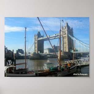 Wo der Fluss den Himmel trifft Poster
