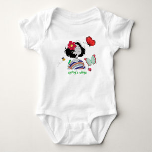 Wo der Frühling mich trifft Baby Strampler