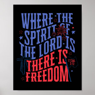 Wo der Geist des Herrn ist, ist Freiheit 4 Poster