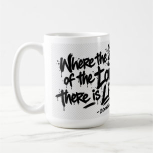 Wo der Geist ist Kaffeetasse