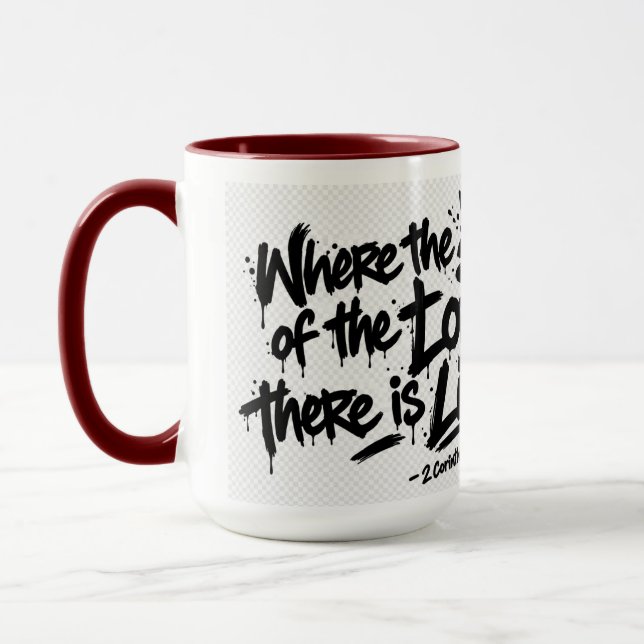 Wo der Geist ist  Tasse (Links)