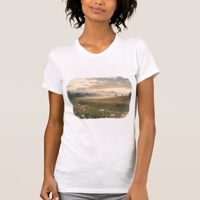 Wo der Morgen beginnt T-Shirt (Vorderseite)