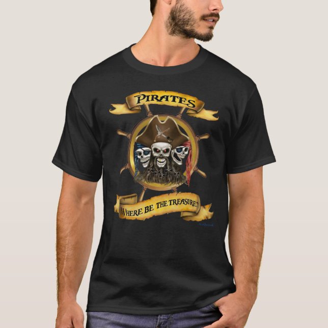 WO DER SCHATZ SEIN WIRD T-Shirt (Vorderseite)