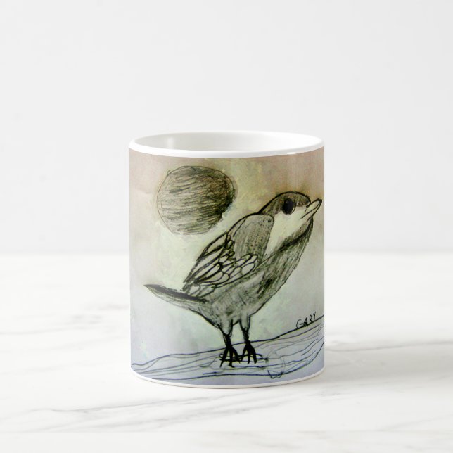 Wo der Vogel singt Kaffeetasse (Mittel)