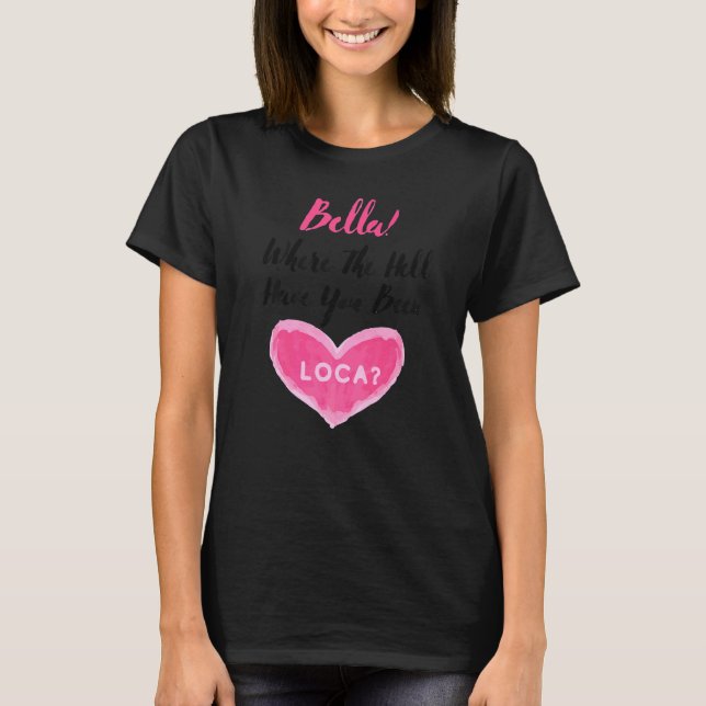 Wo die Hölle Sie waren finden Boyfriend's Cou T-Shirt (Vorderseite)