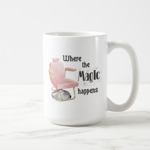Wo die Magie passiert Stylist Tasse