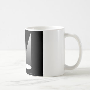 Wo die Spitzen-Kennzeichen-Tasse ist Kaffeetasse
