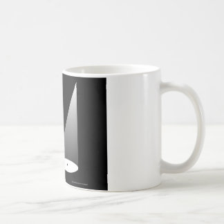 Wo die Spitzen-Kennzeichen-Tasse ist Kaffeetasse