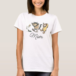 Wo die wilden Dinge die Mama des Geburtstages sind Tri-Blend Shirt