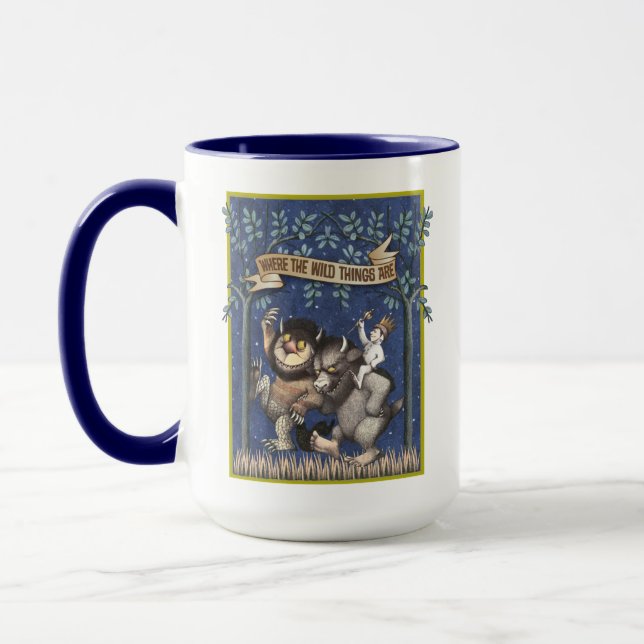 Wo die wilden Dinge grafisch sind Tasse (Links)