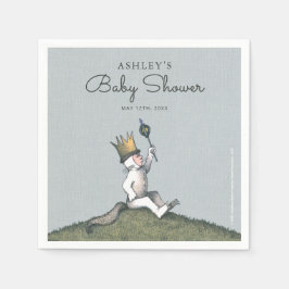 Wo die wilden Dinge sind Babydusche Napkins Serviette