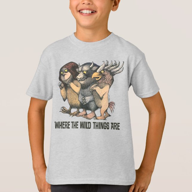 Wo die wilden Dinge sind | Kreaturen T-Shirt (Vorderseite)