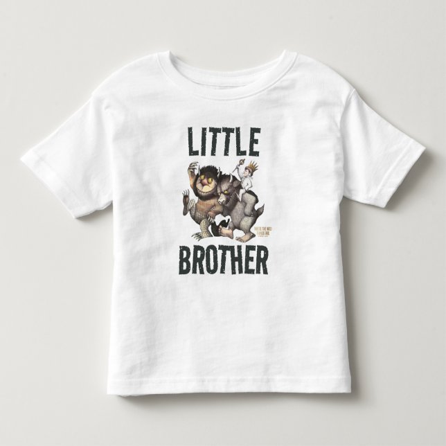 Wo die wilden Dinge sind | Little Brother Kleinkind T-shirt (Vorderseite)