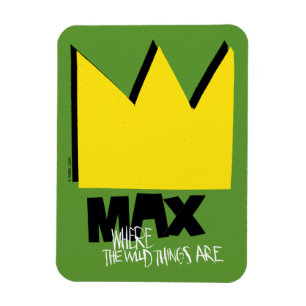 Wo die wilden Dinge sind   Max & Crown Magnet