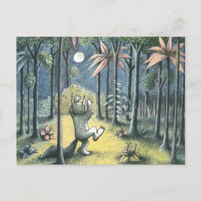 Wo die wilden Dinge sind | Szene 6 Postkarte (Vorderseite)