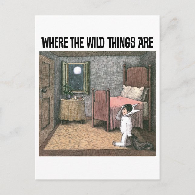 Wo die wilden Dinge sind | Szene 7 Postkarte (Vorderseite)