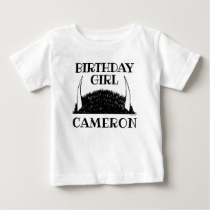 Wo die wilden Kerle   Geburtstagsmädchen Baby T-shirt