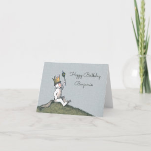 Wo die wilden Kerle wohnen   Alles Gute zum Geburt Karte