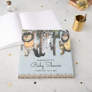 Wo die wilden Kerle wohnen Baby Shower Gästebuch