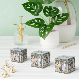 Wo die wilden Kerle wohnen Baby Shower Geschenkschachtel