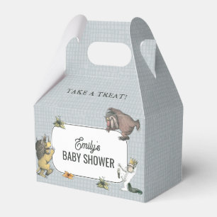 Wo die wilden Kerle wohnen Baby Shower Geschenkschachtel