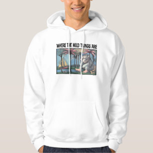 Wo die wilden Kerle wohnen Buchcover Hoodie