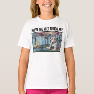 Wo die wilden Kerle wohnen Buchcover T-Shirt