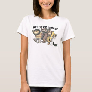 Wo die wilden Kerle wohnen Charaktere & Logo T-Shirt
