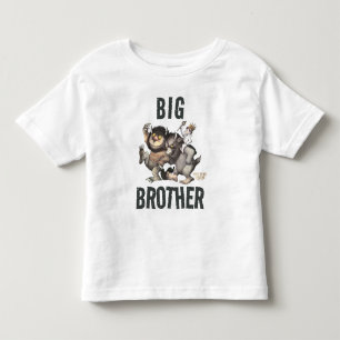 Wo die wilden Kerle wohnen   großer Bruder Kleinkind T-shirt