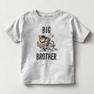 Wo die wilden Kerle wohnen   großer Bruder Kleinkind T-shirt