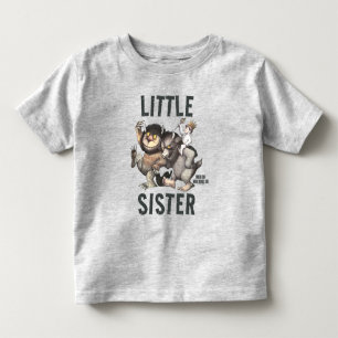 Wo die wilden Kerle wohnen   Kleine Schwester Kleinkind T-shirt