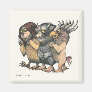 Wo die wilden Kerle wohnen Kreaturen Magnet