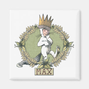 Wo die wilden Kerle wohnen   Max-Abzeichen Magnet