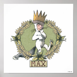 Wo die wilden Kerle wohnen   Max-Abzeichen Poster