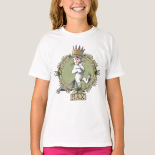 Wo die wilden Kerle wohnen   Max-Abzeichen T-Shirt