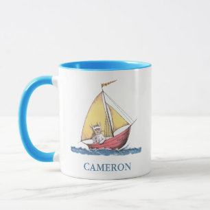Wo die wilden Kerle wohnen   Max segelt davon   Na Tasse