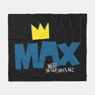 Wo die wilden Kerle wohnen Max und Krone Fleecedecke