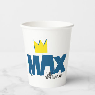 Wo die wilden Kerle wohnen Max und Krone Pappbecher