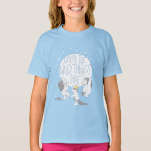 Wo die wilden Kerle wohnen   Mond & Sterne T-Shirt