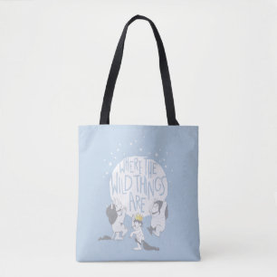 Wo die wilden Kerle wohnen   Mond & Sterne Tasche
