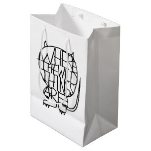 Wo die wilden Kerle wohnen Wilder Kerl Sketch Mittlere Geschenktüte