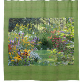 Wo drei Gärten sich treffen Duschvorhang