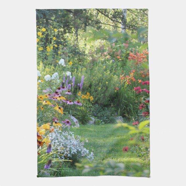 Wo drei Gärten sich treffen Handtuch (Vertikal)