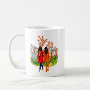 Wo du führst, werde ich folgen Herbst-BFF-Tasse Kaffeetasse