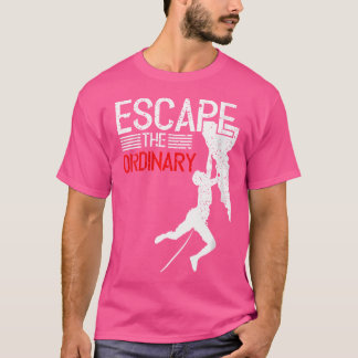 Wo entfliehen Sie dem normalen Klettern und Wander T-Shirt