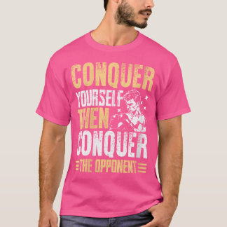 Wo erobert ihr dann den Gegner-Muay T-Shirt