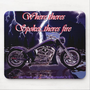 Wo es SPEICHEN gibt, gibt es FEUER! Mousepad