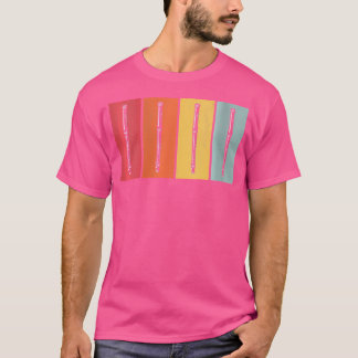 Wo Flöte Musikinstrument Klassischer Flötist Orch T-Shirt