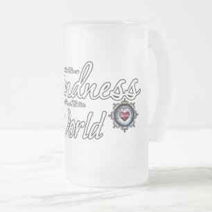 Wo Freundlichkeit ist Mattglas Bierglas